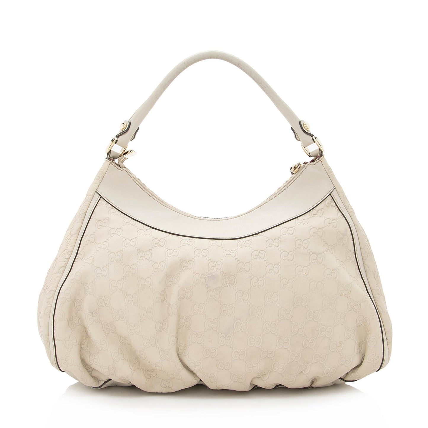 Gucci Guccissima Leather D Ring Medium Hobo (SHF-22364)