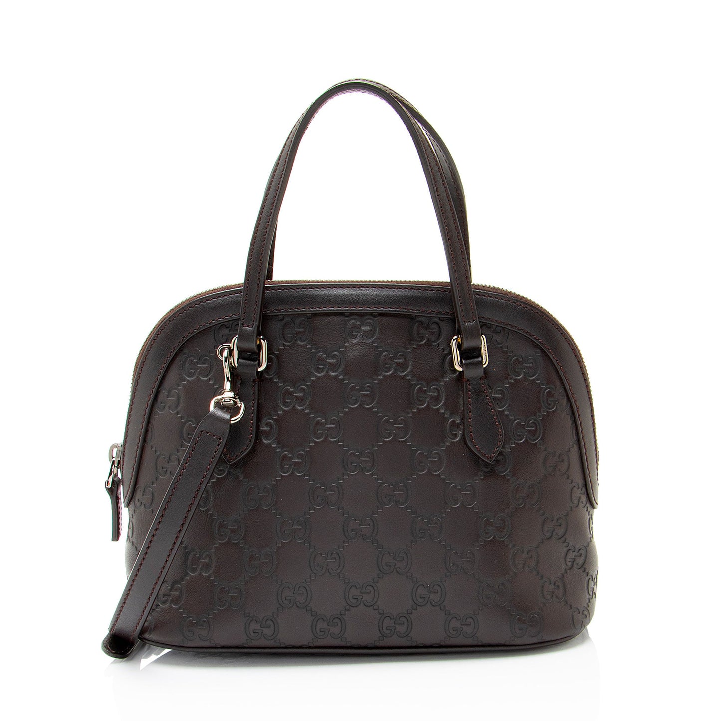 Gucci Guccissima Leather Dome Small Satchel