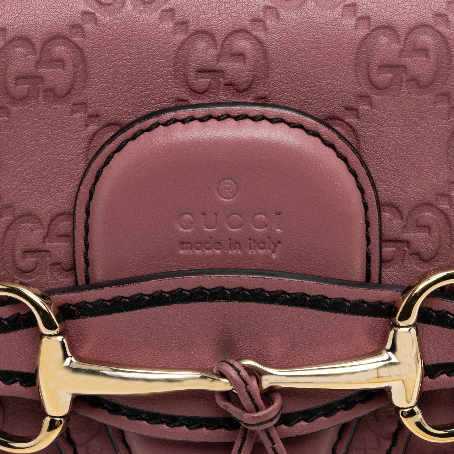 Gucci Guccissima Leather Emily Shoulder Bag