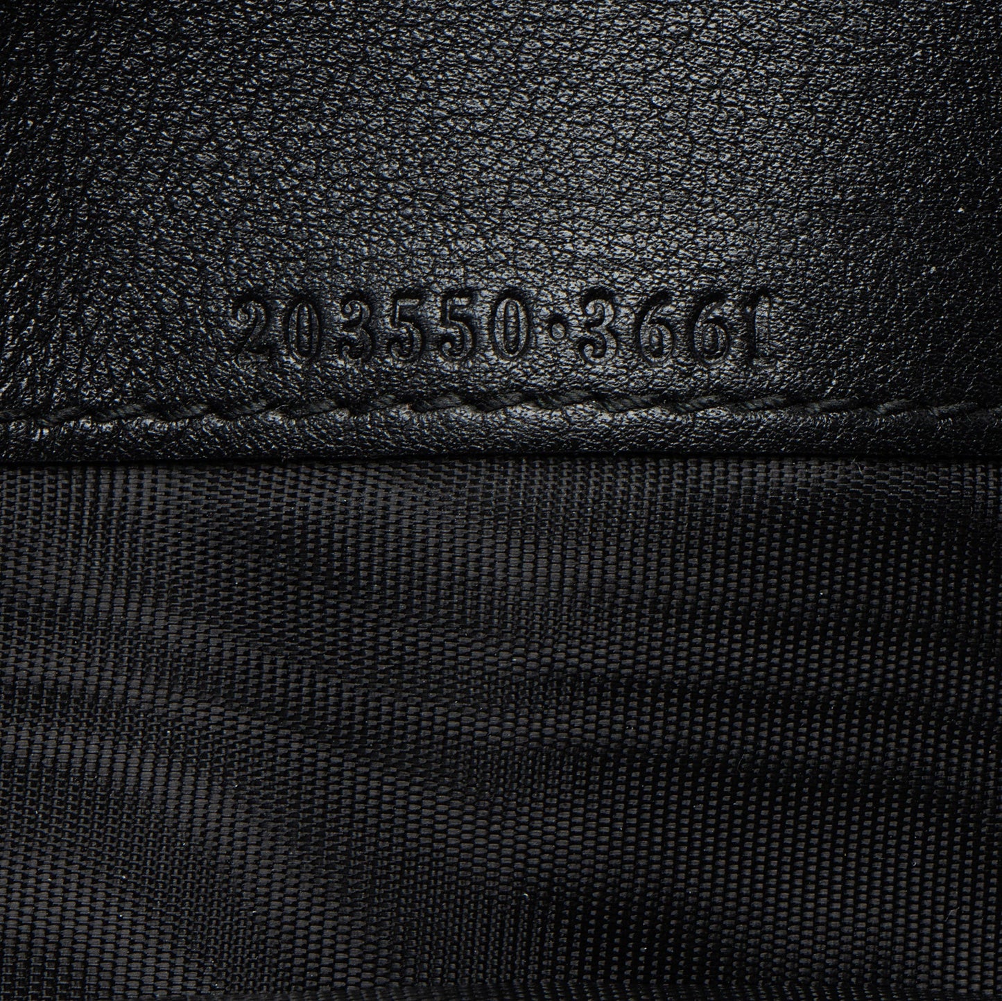 Gucci Guccissima Leather Heart Script Continental Wallet