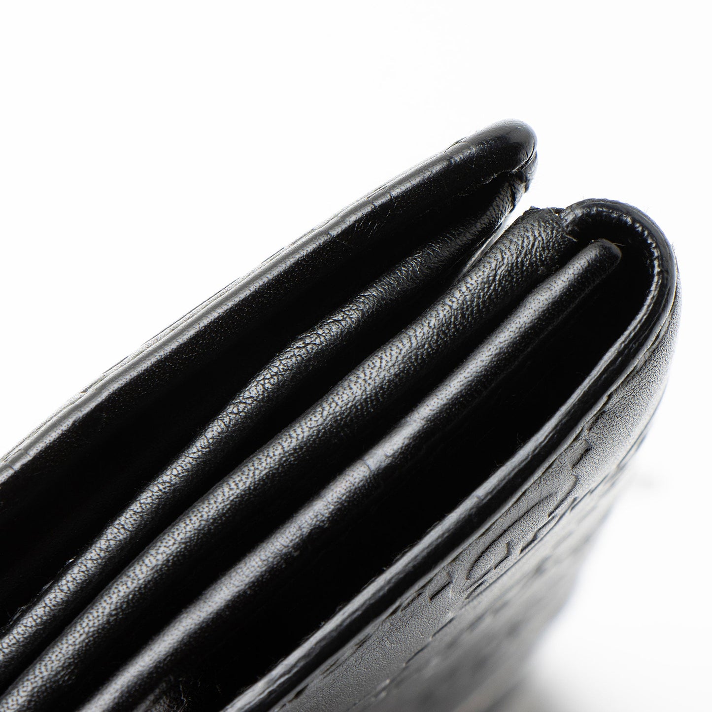 Gucci Guccissima Leather Heart Script Continental Wallet