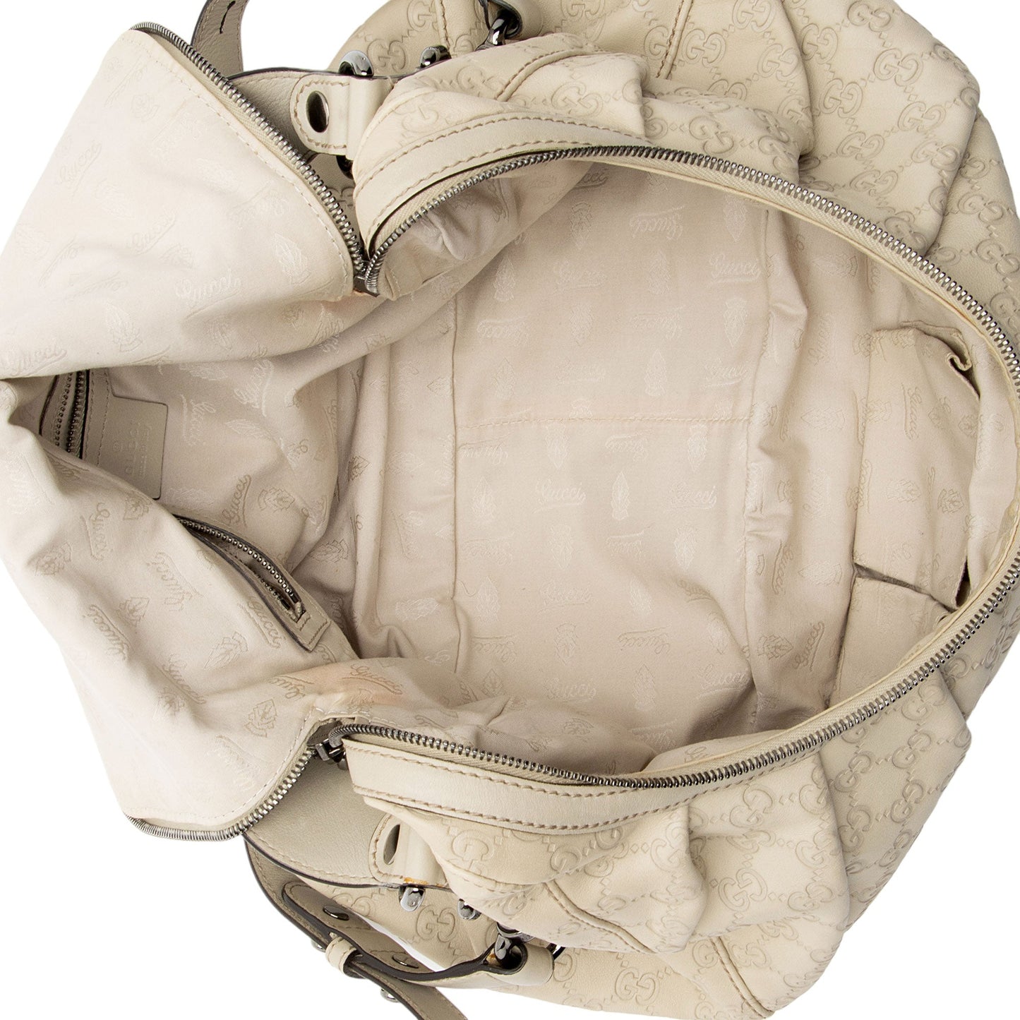 Gucci Guccissima Leather Icon Bit Hobo (SHF-A9nUMD)