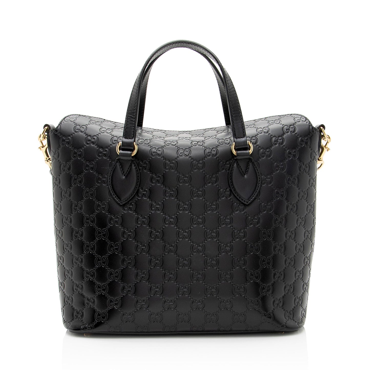 Gucci Guccissima Leather Linea A Fold Over Tote