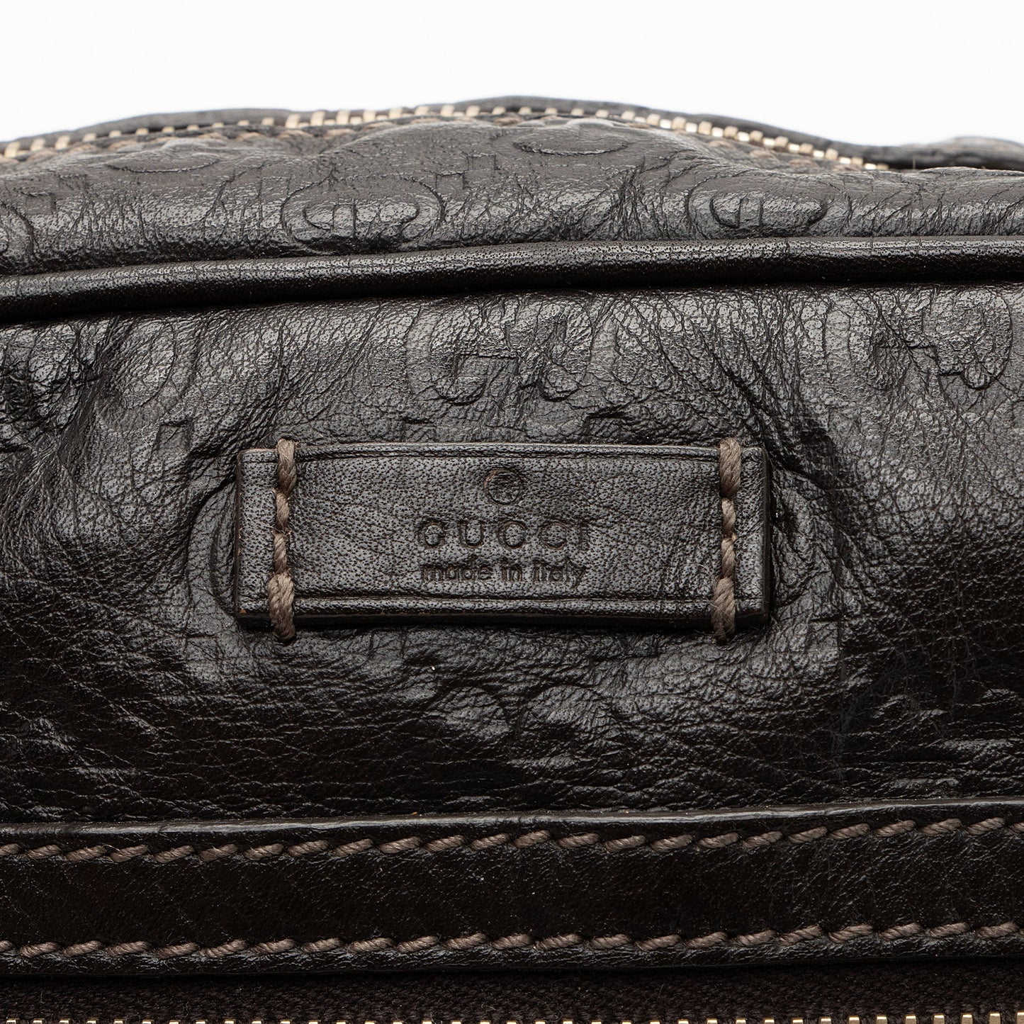 Gucci Guccissima Leather Medium Messenger (SHF-miYj5L)