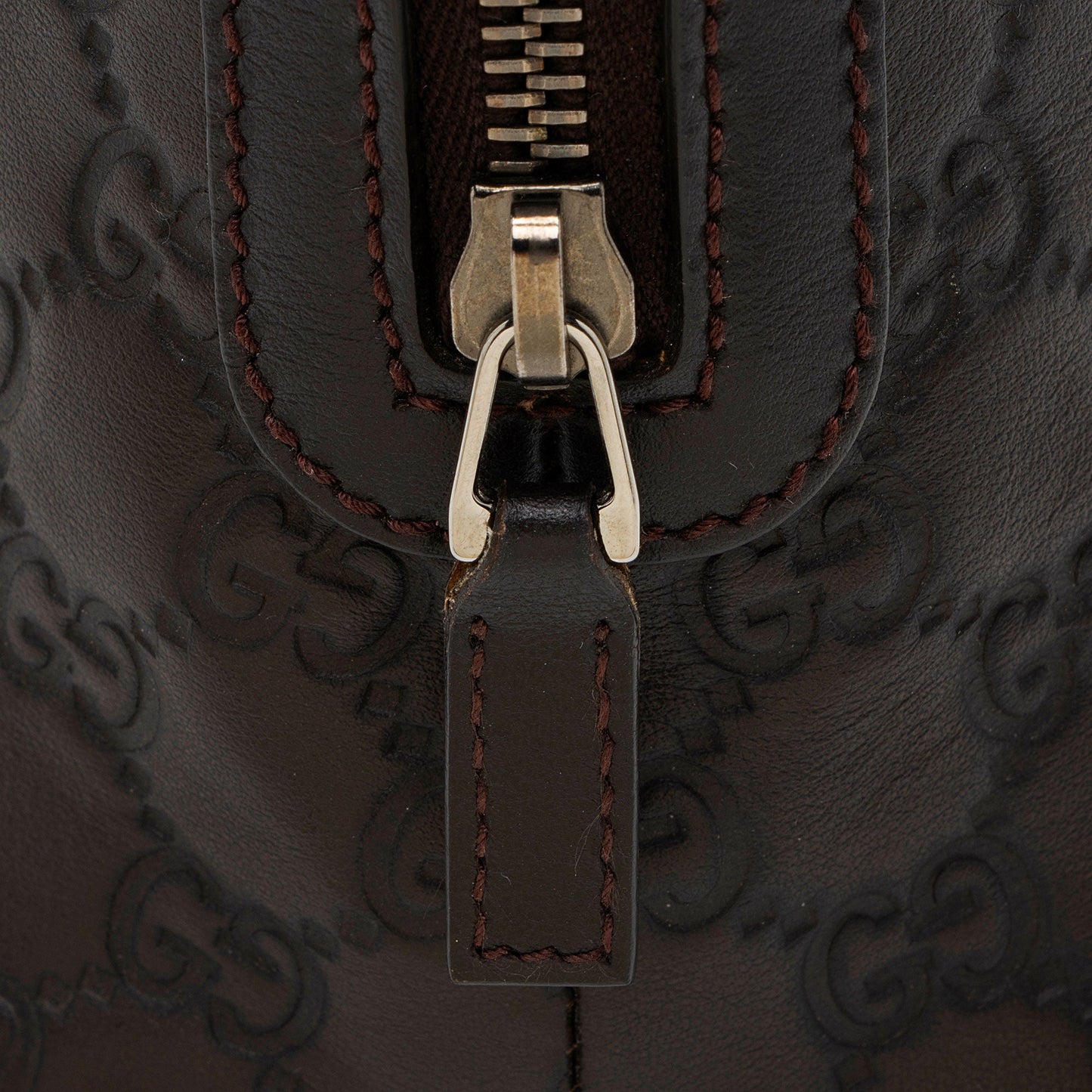 Gucci Guccissima Leather Dome Small Satchel