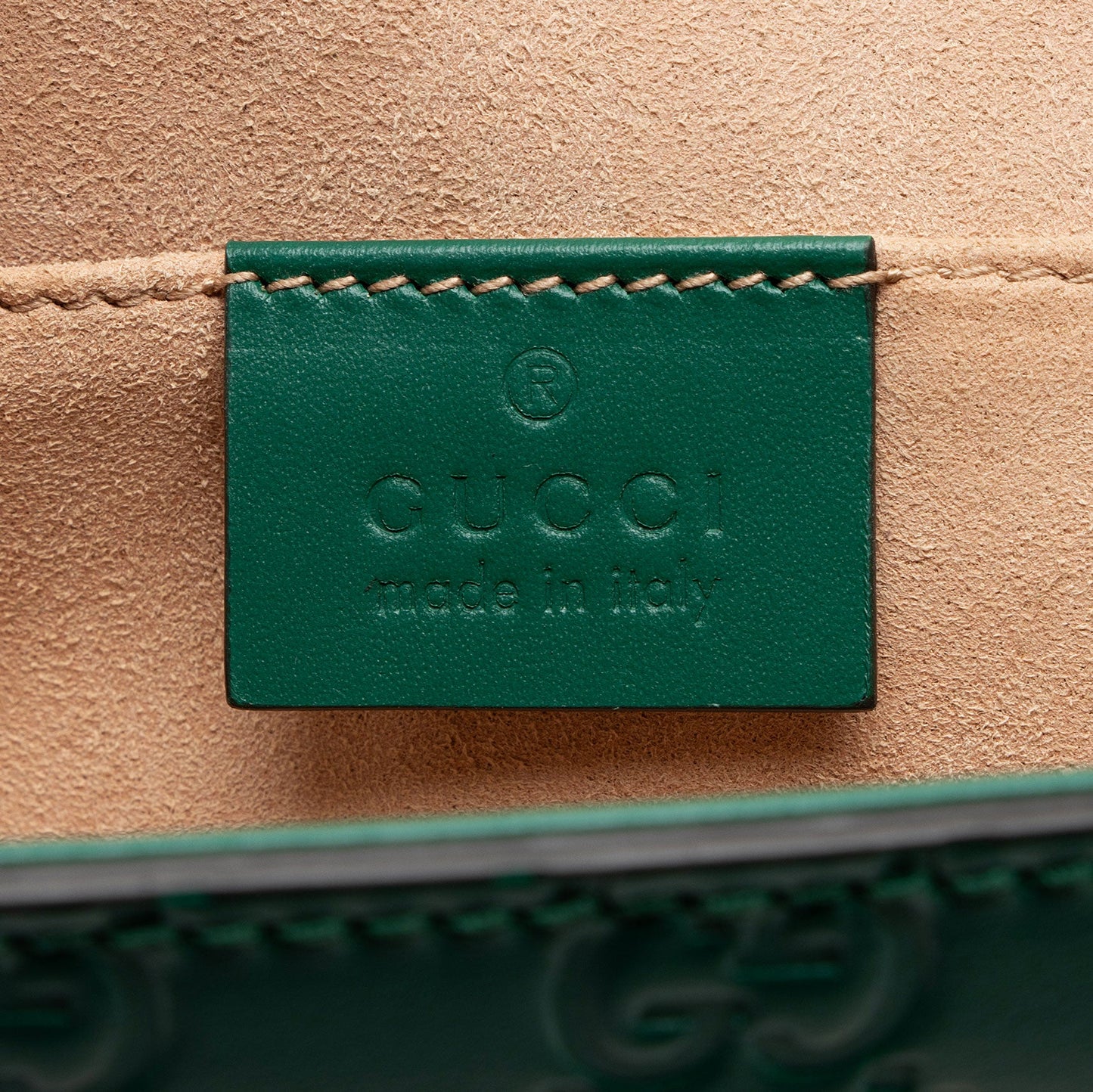 Gucci Guccissima Leather Padlock Small Shoulder Bag