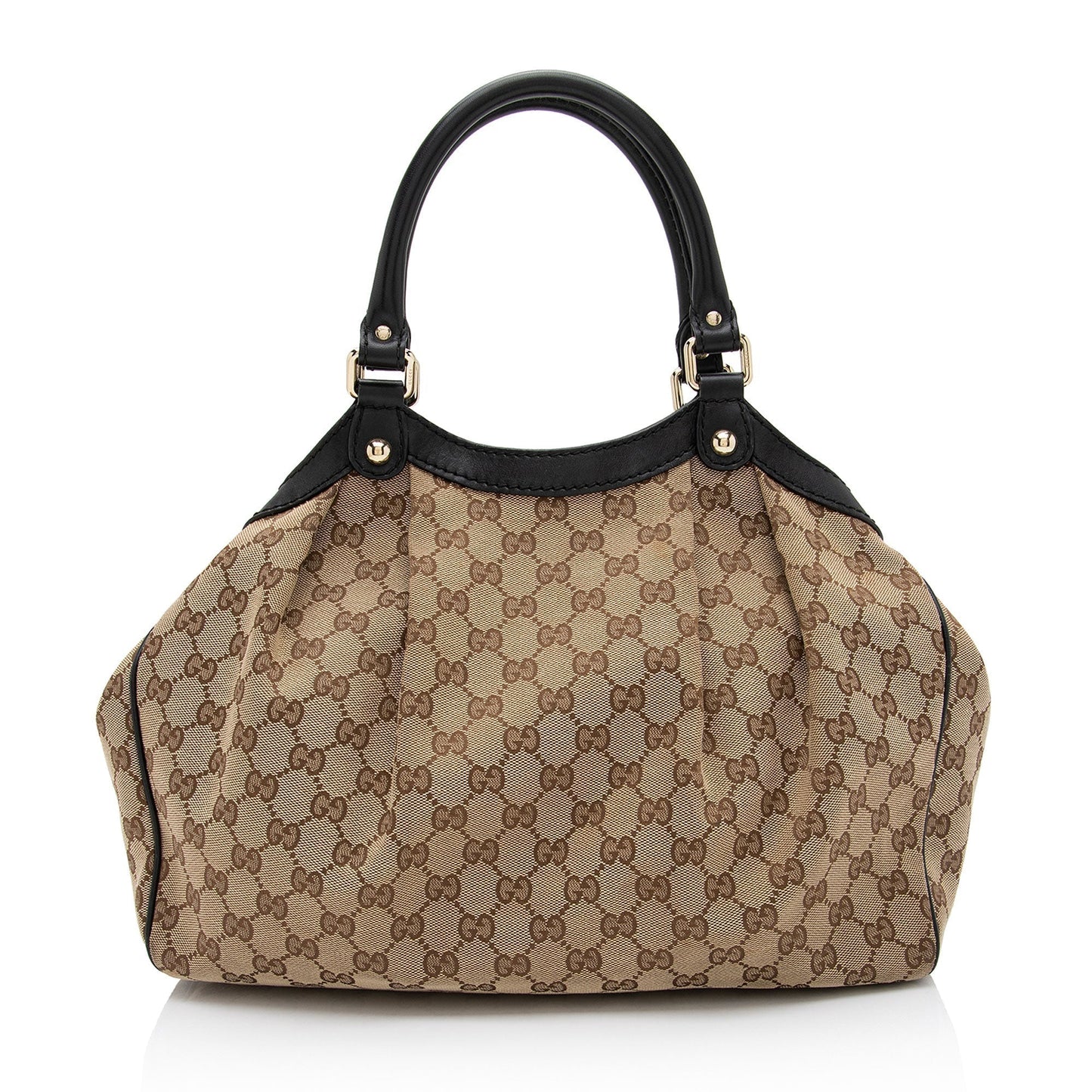 Luxury Gucci GG Canvas Sukey Medium Tote (SHF-VHUhKL)