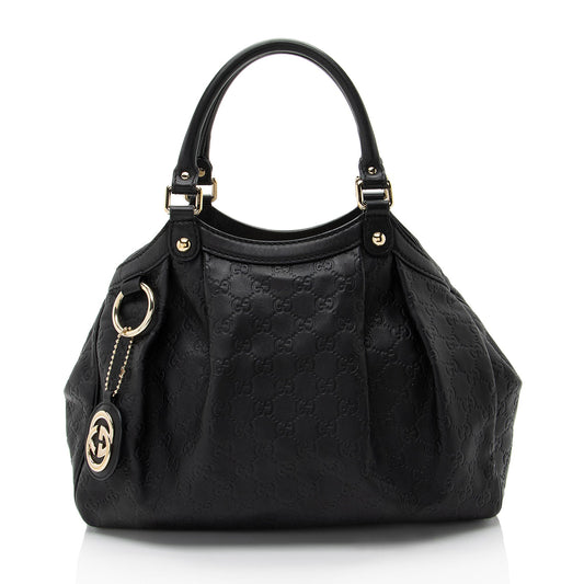 Gucci Guccissima Leather Sukey Medium Tote