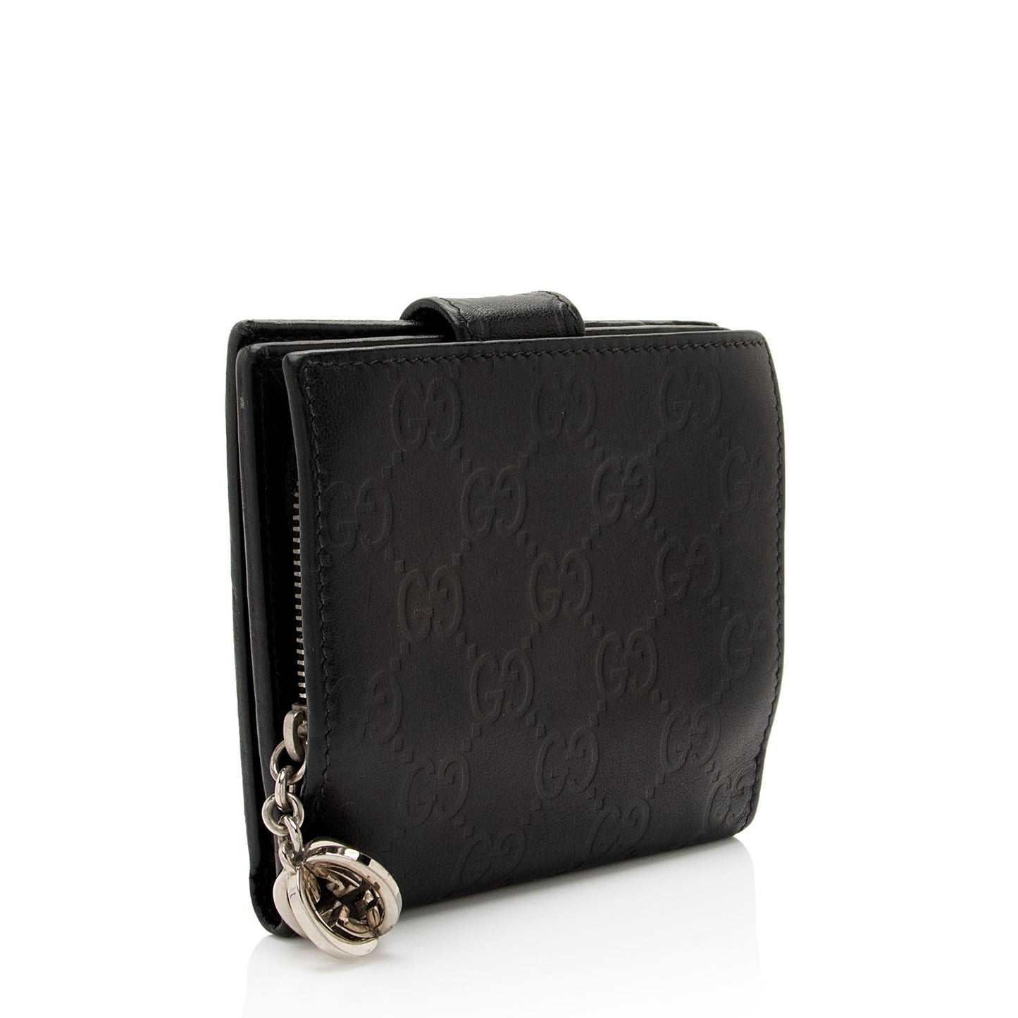 Gucci Guccissima Leather Twins French Wallet (SHF-cSvfdL)