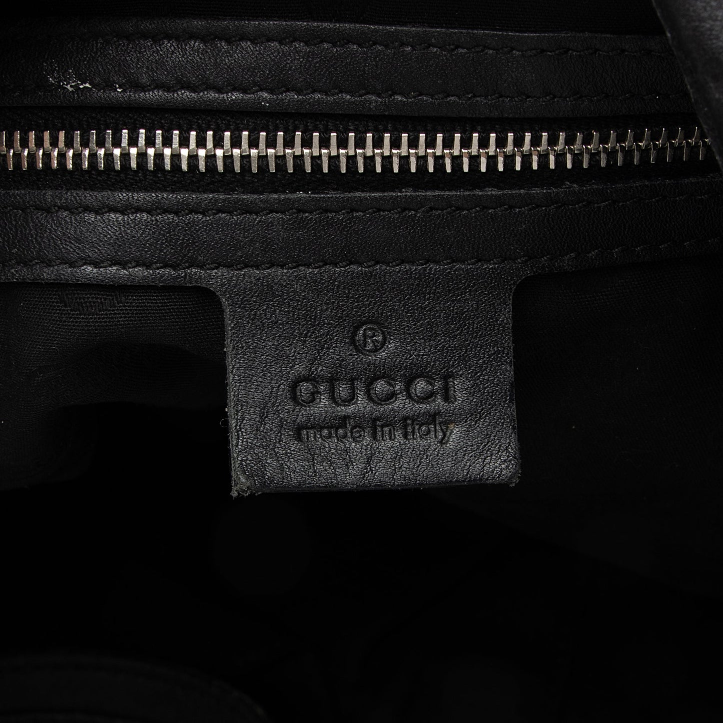 Gucci Guccissima Leather Twins Medium Hobo (SHF-23161)