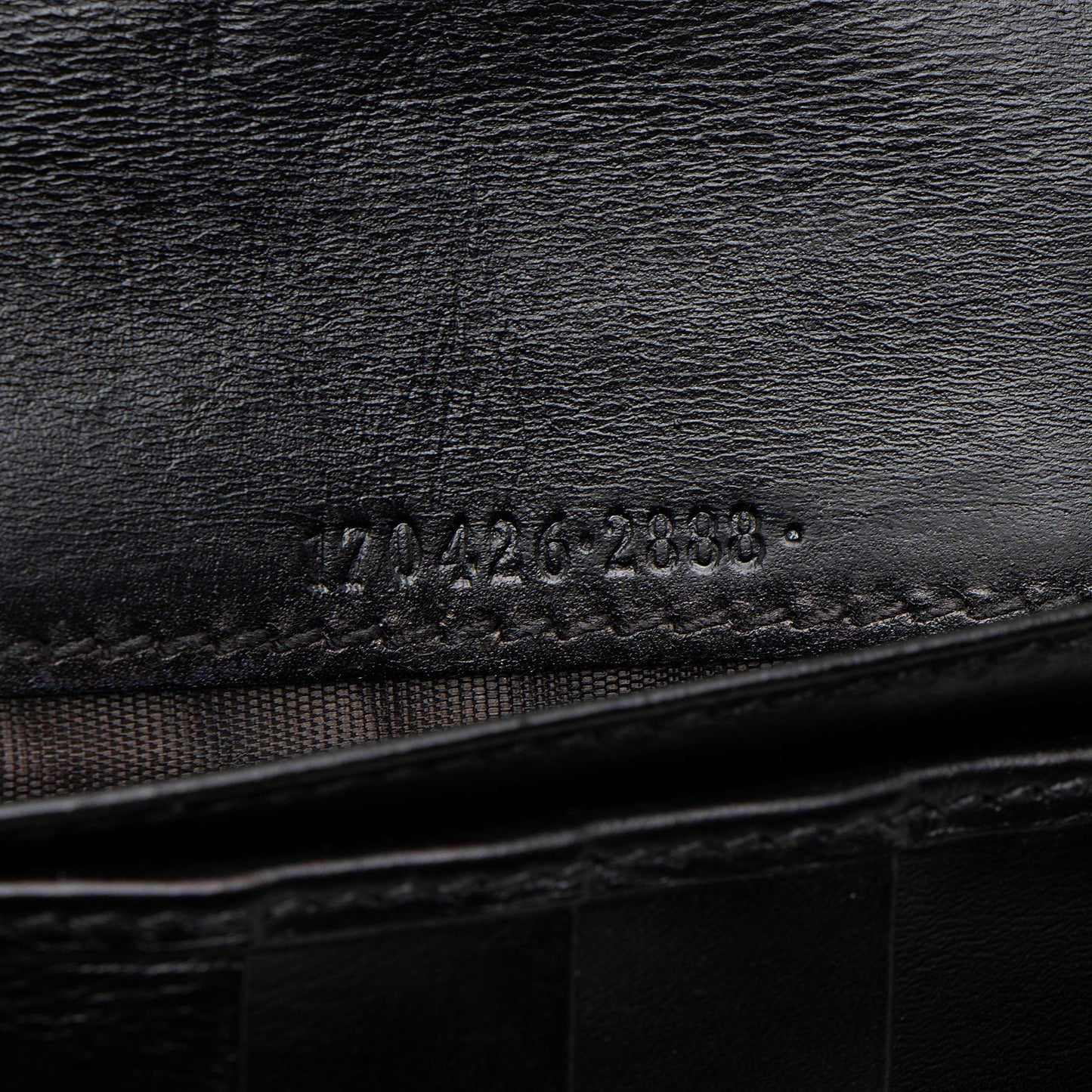 Gucci Guccissima Leather Wallet on Chain Bag (SHF-7tUszV)