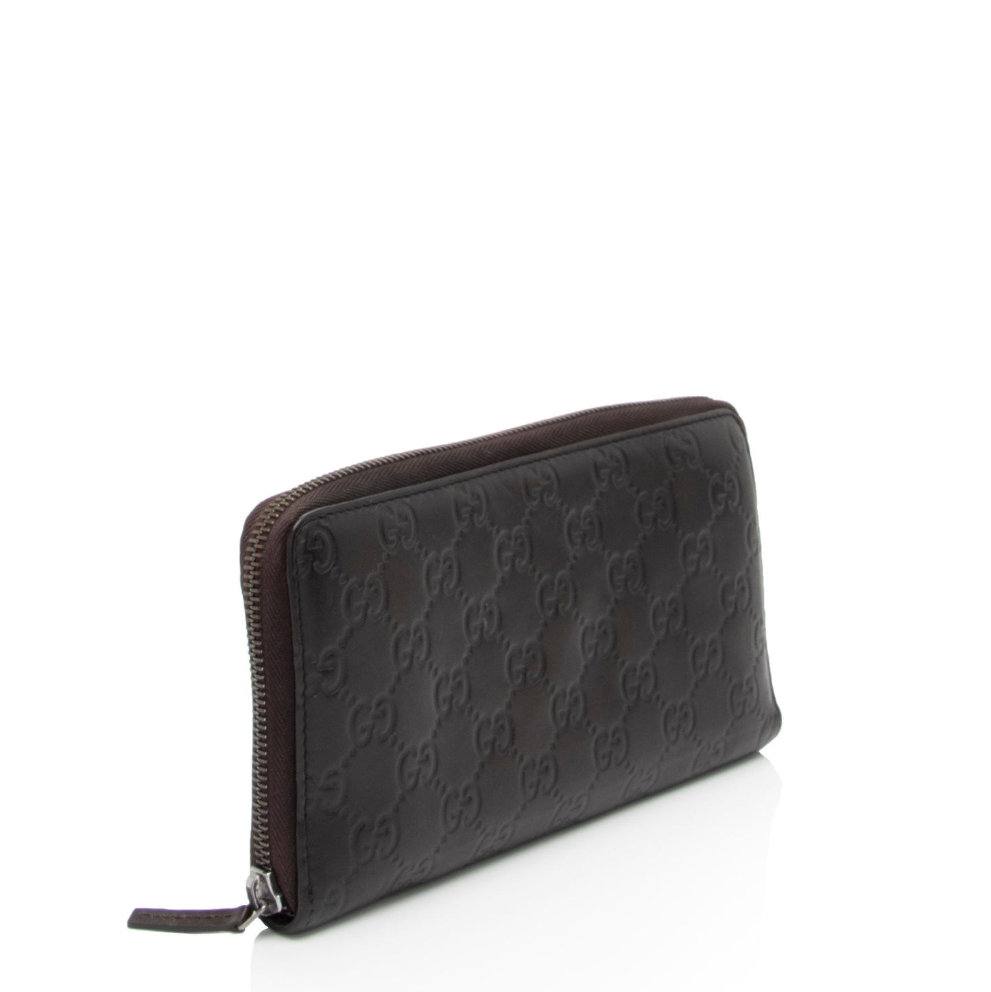 Gucci Guccissima Leather Zip Around Wallet (SHF-HM3fsw)