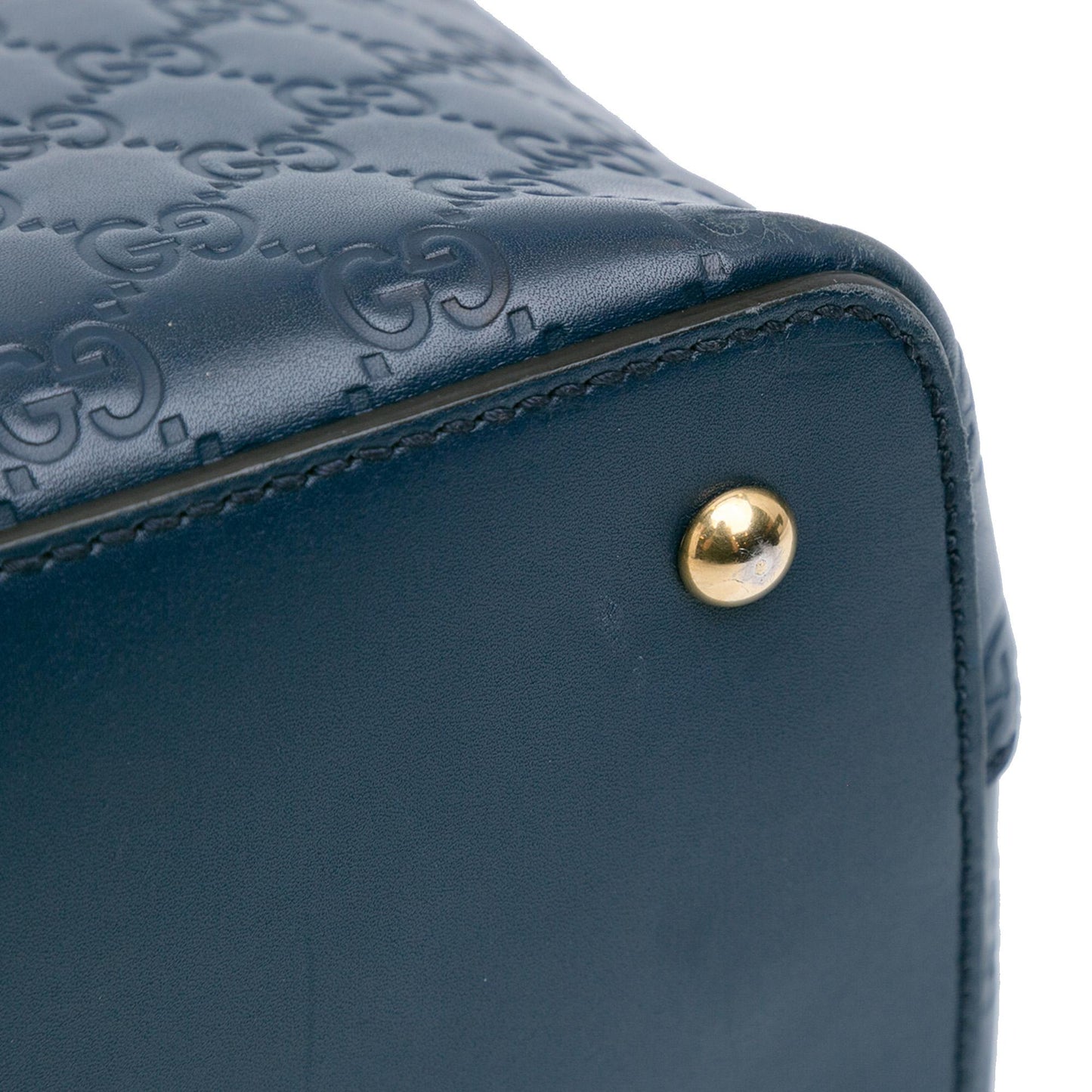 Gucci Guccissima Linea A Fold Over Satchel (SHG-rjrfyq)