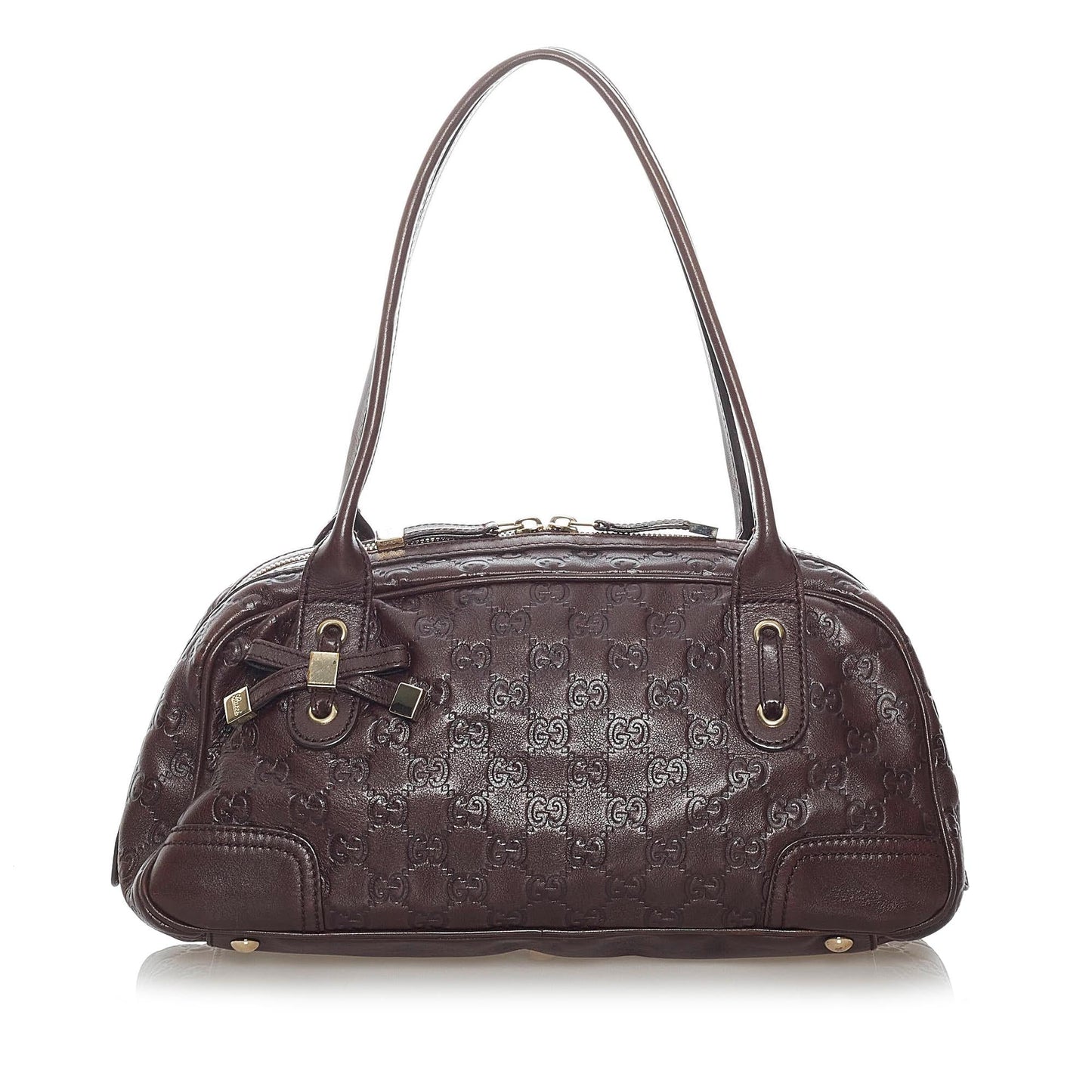 Gucci Guccissima Princy Leather Shoulder Bag (SHG-30624)