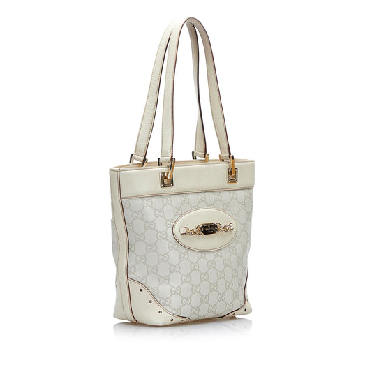 Luxury Gucci Guccissima Punch Tote (SHG-bkpt2y)