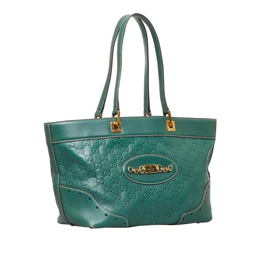 Luxury Gucci Guccissima Punch Tote (SHG-6IJMIV)