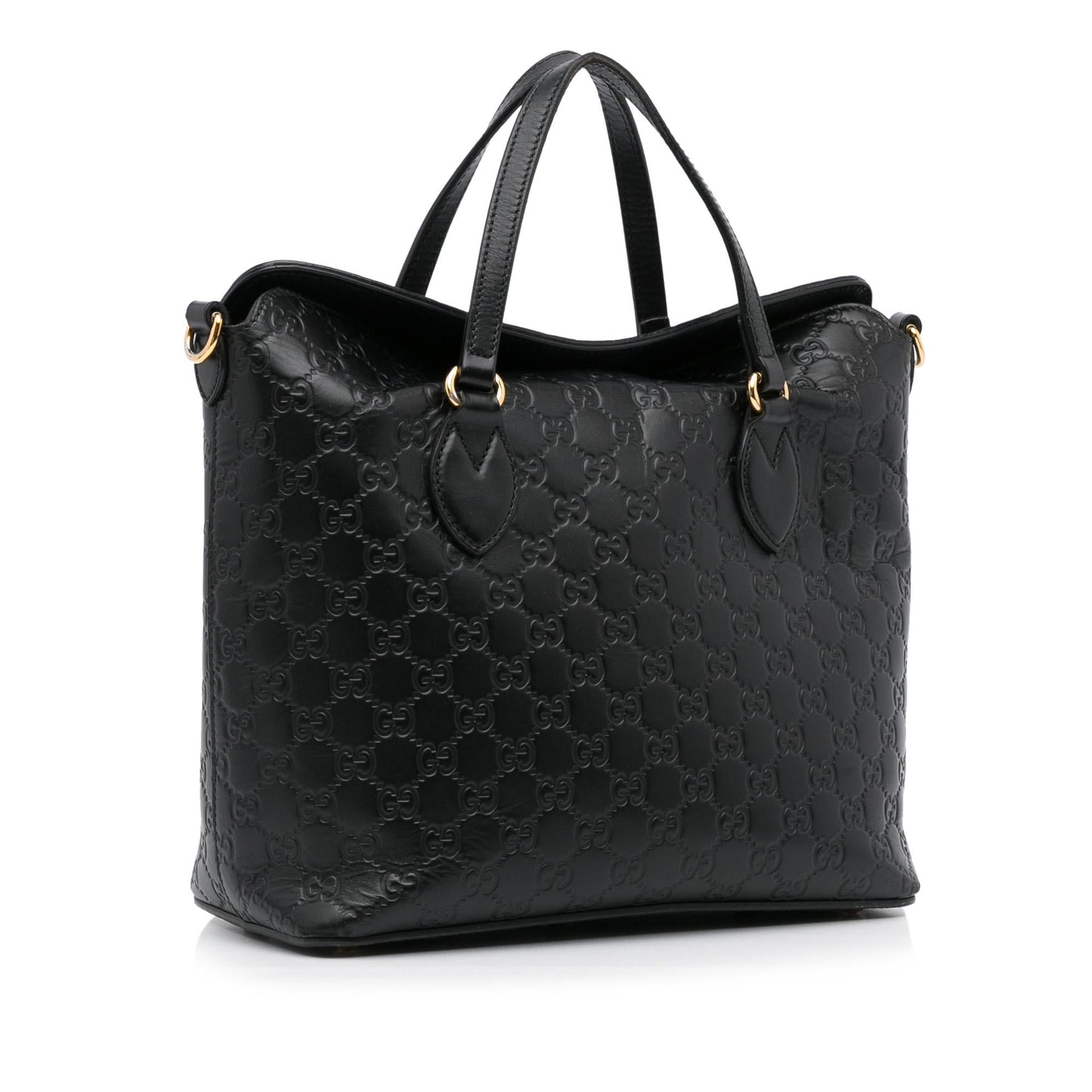 Gucci Guccissima Signature Linea A Foldover Satchel (SHG-VFVOAb)