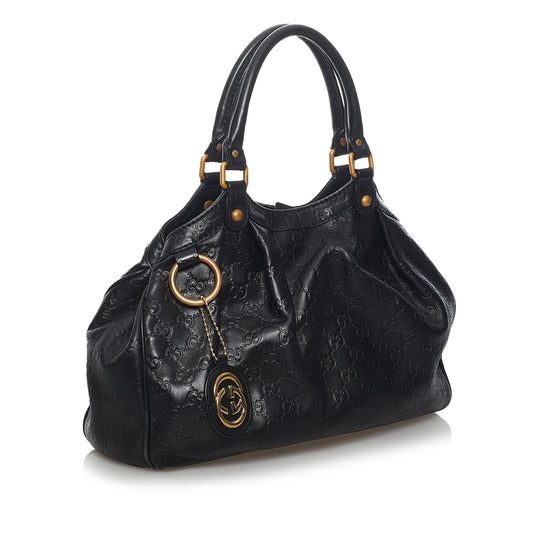 Gucci Guccissima Sukey Handbag (SHG-33706)