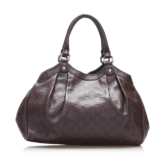 Luxury Gucci Guccissima Sukey Tote Bag (SHG-W8dyGq)