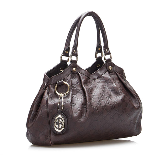 Luxury Gucci Guccissima Sukey Tote Bag (SHG-W8dyGq)