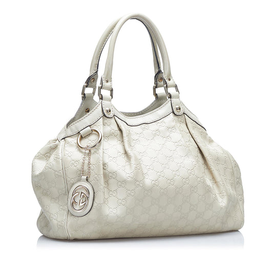 Luxury Gucci Guccissima Sukey Tote Bag (SHG-Ry1H4Y)