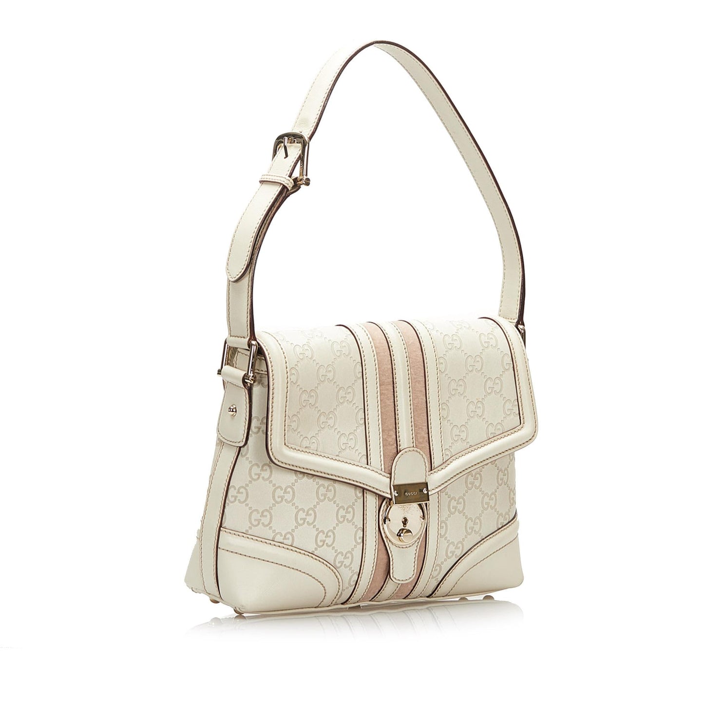Gucci Guccissima Treasure Shoulder Bag (SHG-35192)