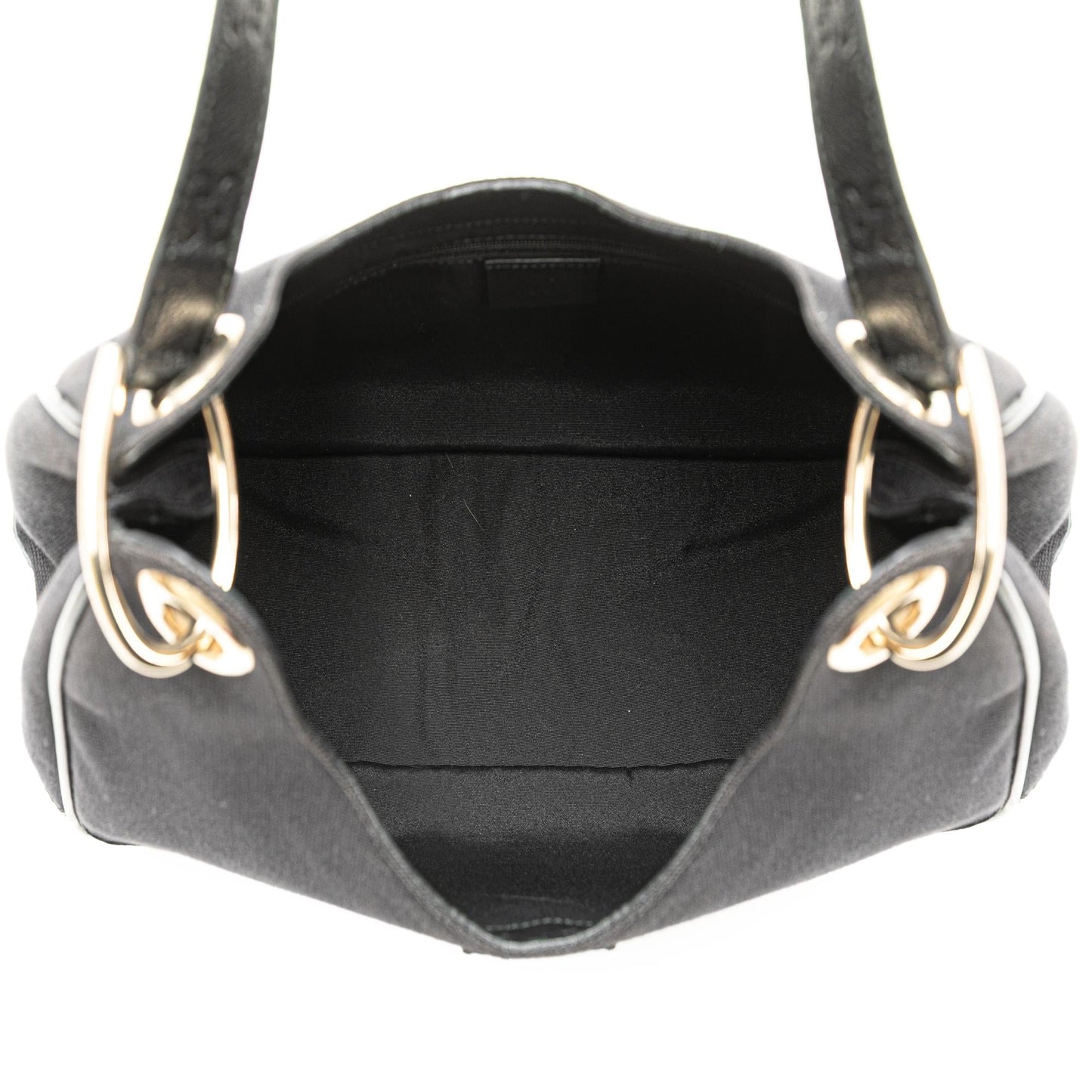 Gucci Guccissima Trimmed Canvas Colbert Shoulder Bag