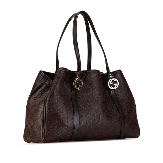 Gucci Guccissima Twins Tote (SHG-gzoPWz)