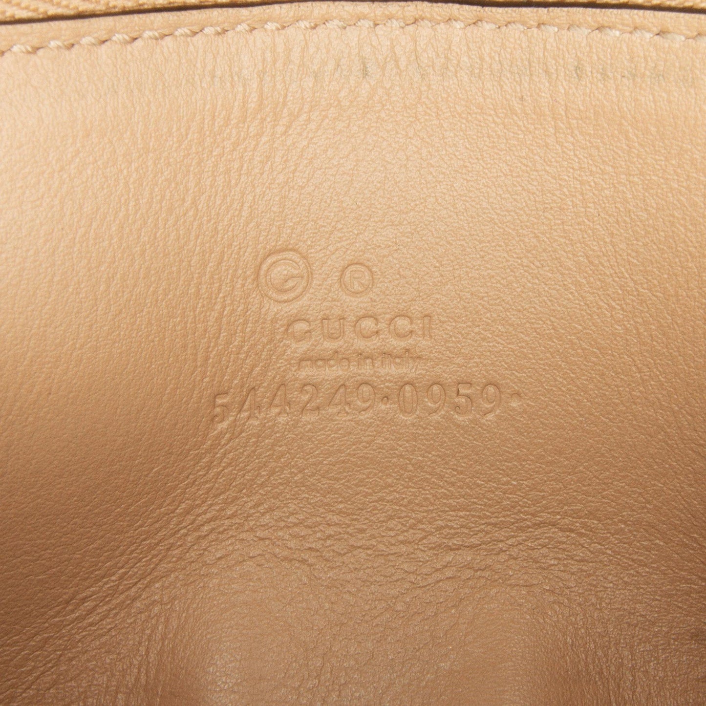 Gucci Guccissima Zip Around Small Wallet (SHG-ULverH)