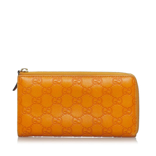 Gucci Guccissima Zip Around Wallet (SHG-33812)