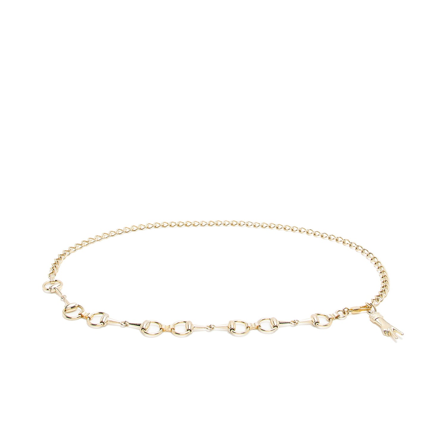 Gucci Horsebit Chain Belt - OS (SHF-i5cg1d)