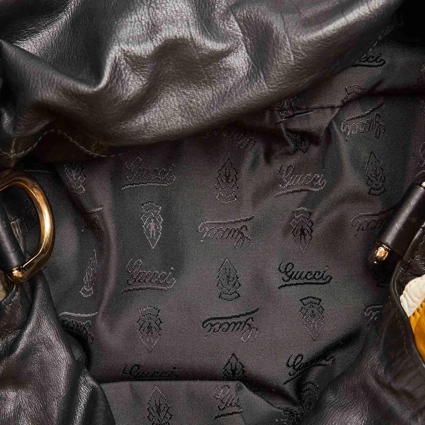 Gucci Hysteria Printed Leather Satchel (SHG-22250)