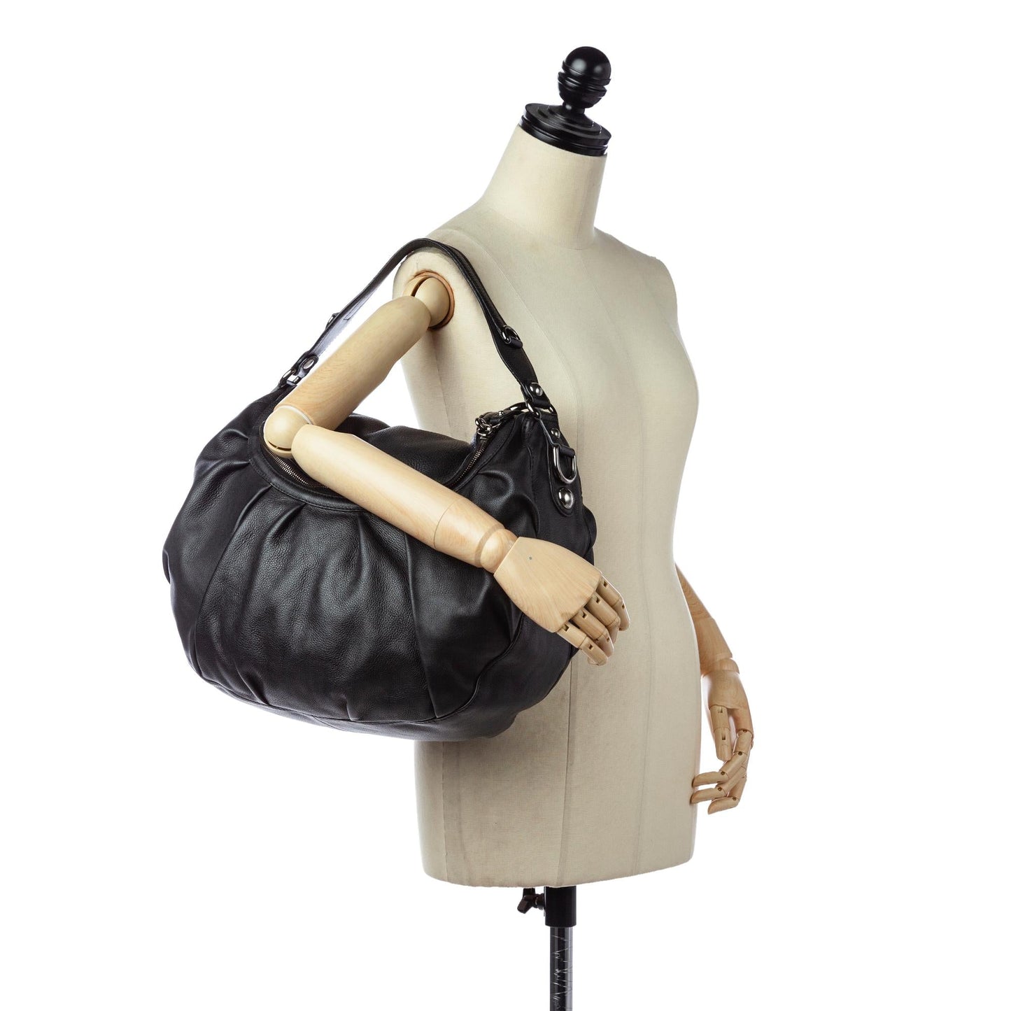Gucci Icon Bit Leather Satchel (SHG-26206)