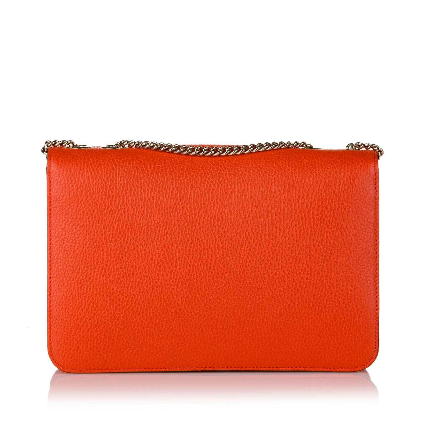 Gucci Interlocking G Leather Crossbody Bag (SHG-34488)
