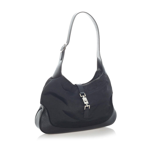 Gucci Jackie Canvas Shoulder Bag (SHG-32832)
