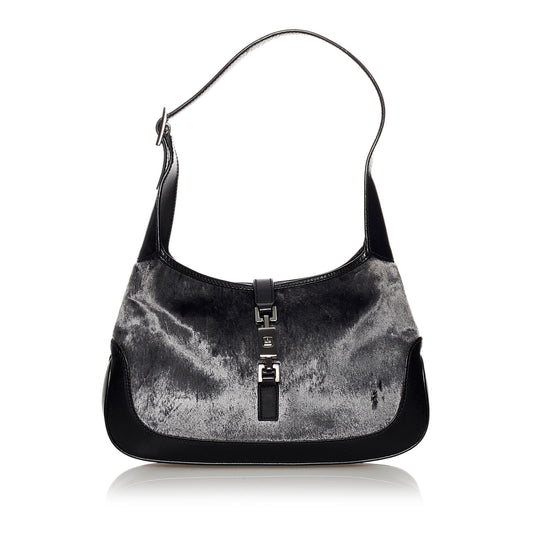 Gucci Jackie Velvet Shoulder Bag (SHG-30755)