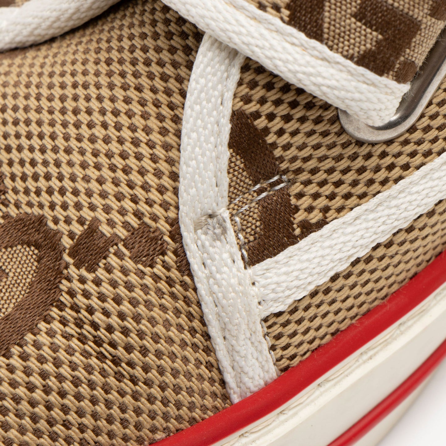 Gucci Jumbo GG Canvas 1977 Tennis Velco Sneakers - Size 6 / 36