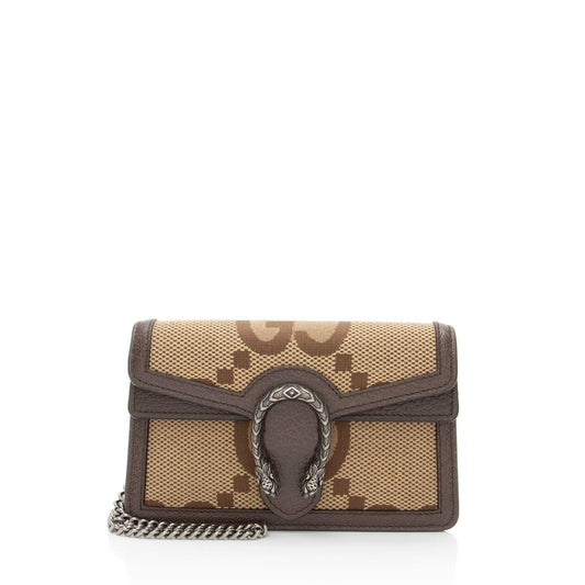 Gucci Jumbo GG Canvas Dionysus Mini Shoulder Bag