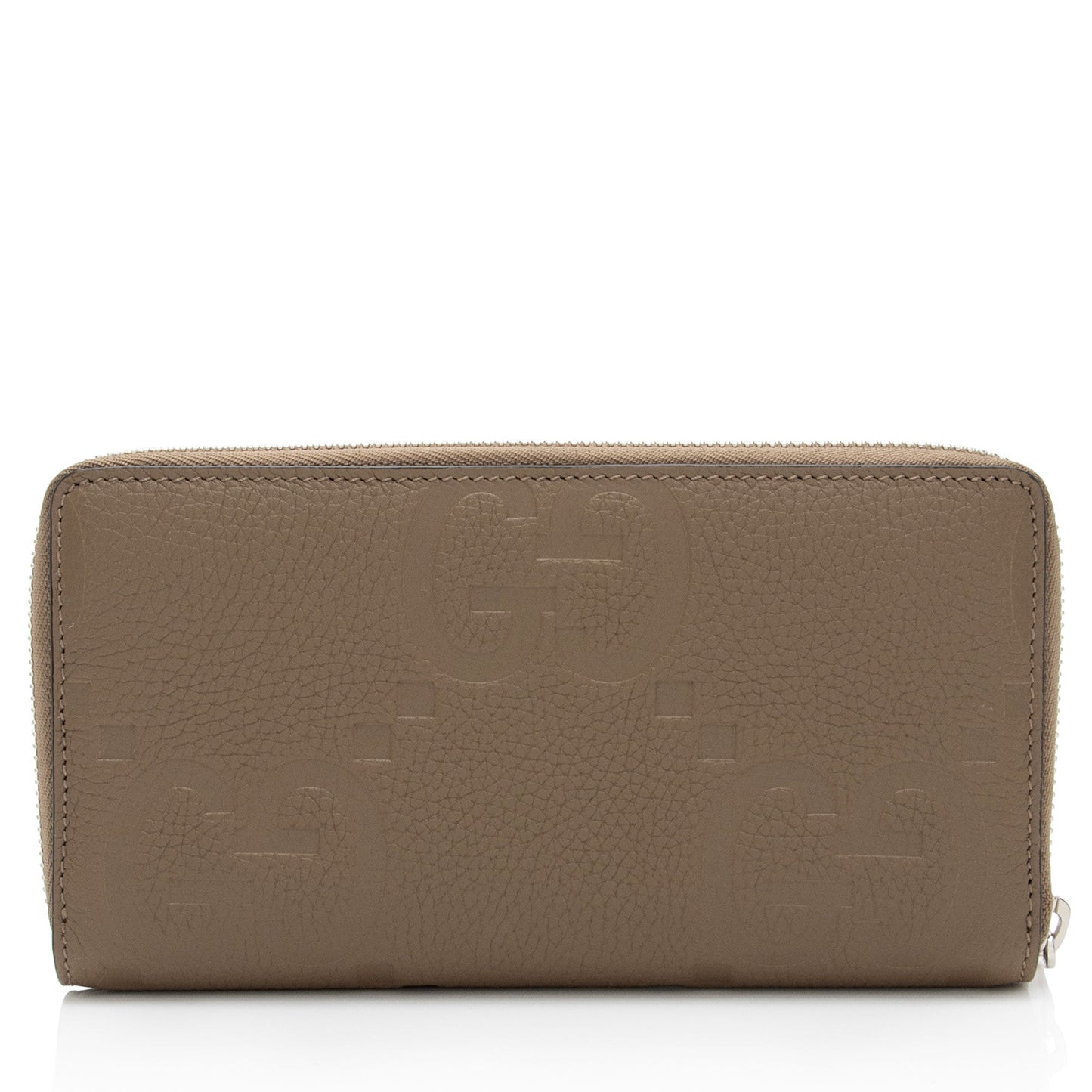 Gucci Jumbo GG Leather Zip Around Wallet (SHF-3lK6BA)