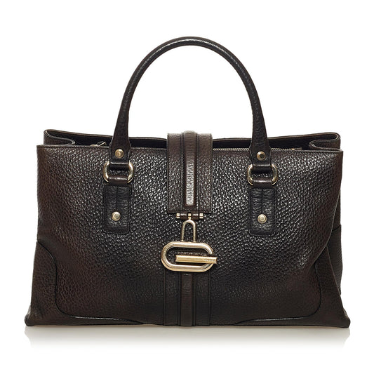 Gucci Junco Leather Handbag (SHG-34266)