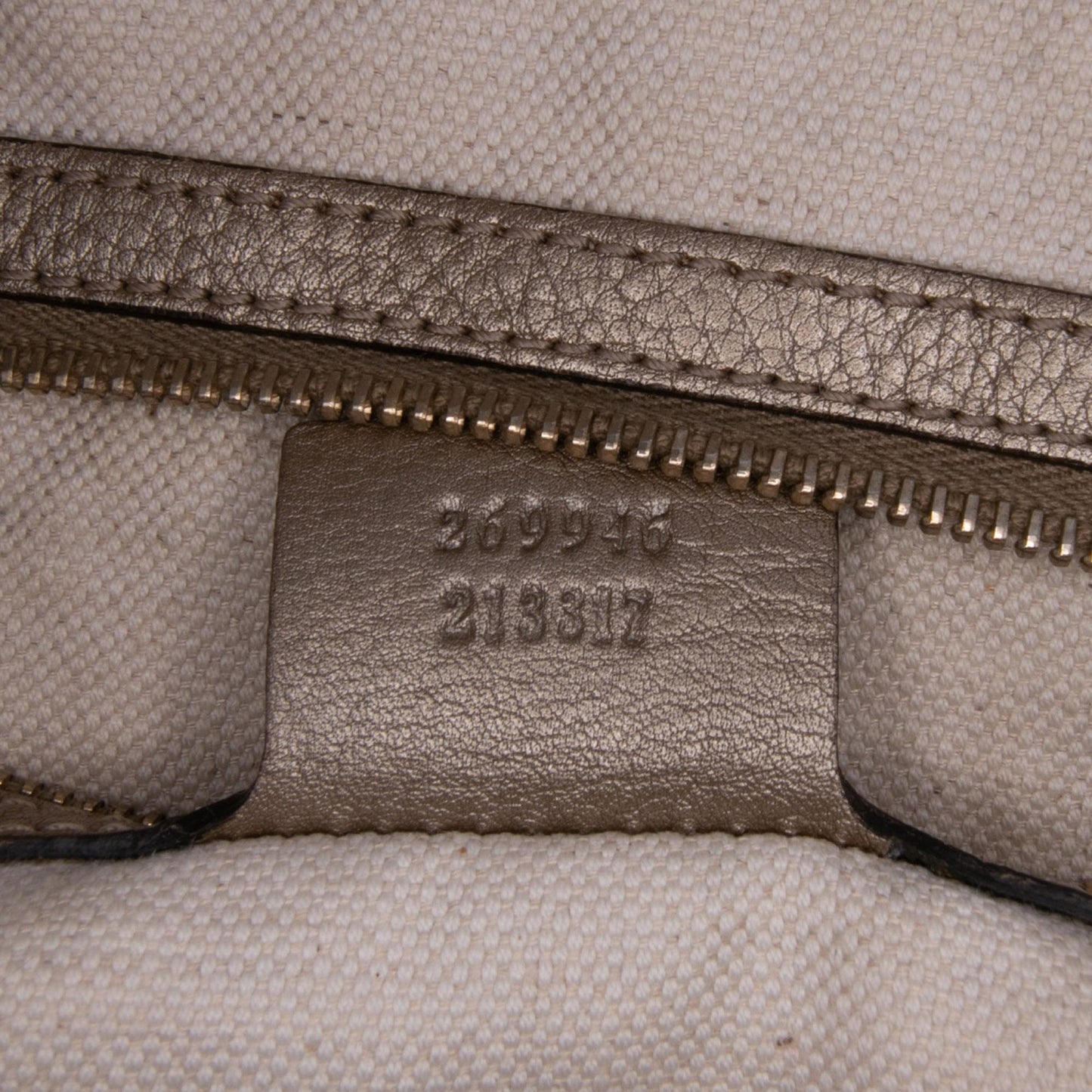 Gucci Large GG Canvas Bella Satchel