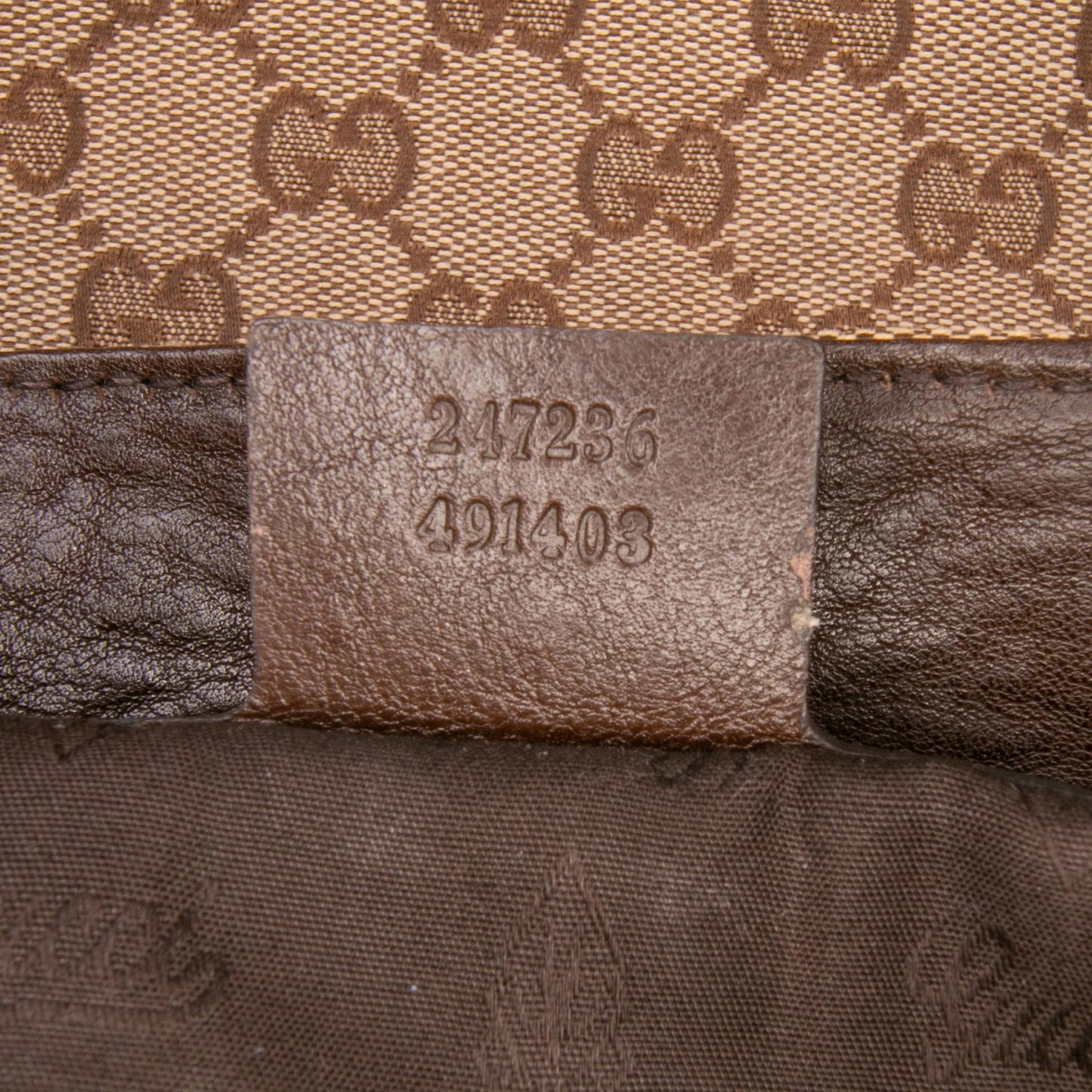 Gucci Large GG Canvas GG Charm Tote