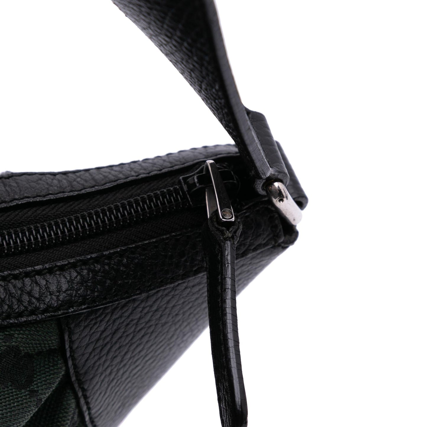 Gucci Large GG Canvas Half Moon Hobo