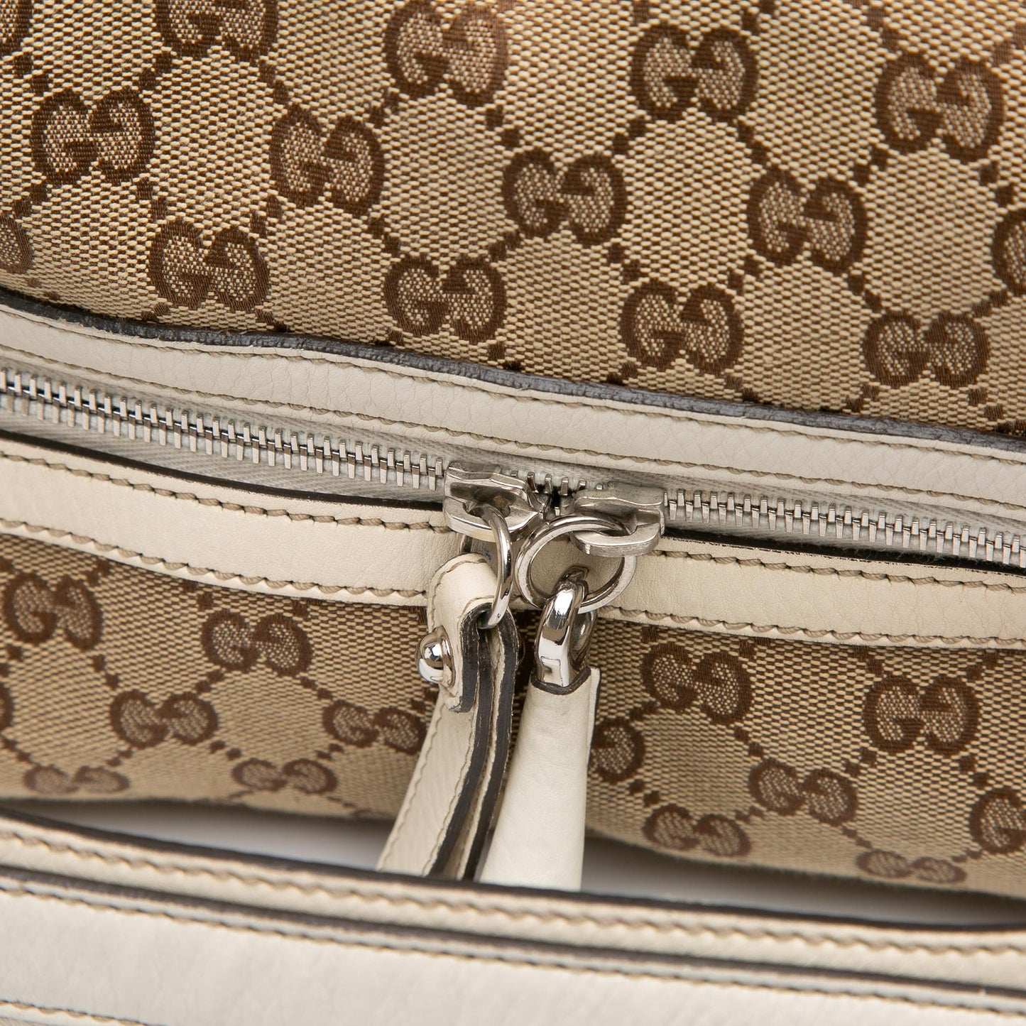 Gucci Large GG Canvas Icon Bit Hobo
