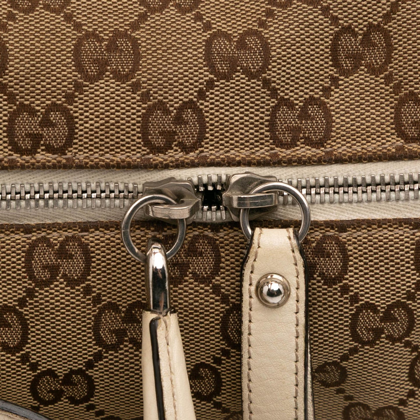 Gucci Large GG Canvas Icon Bit Satchel