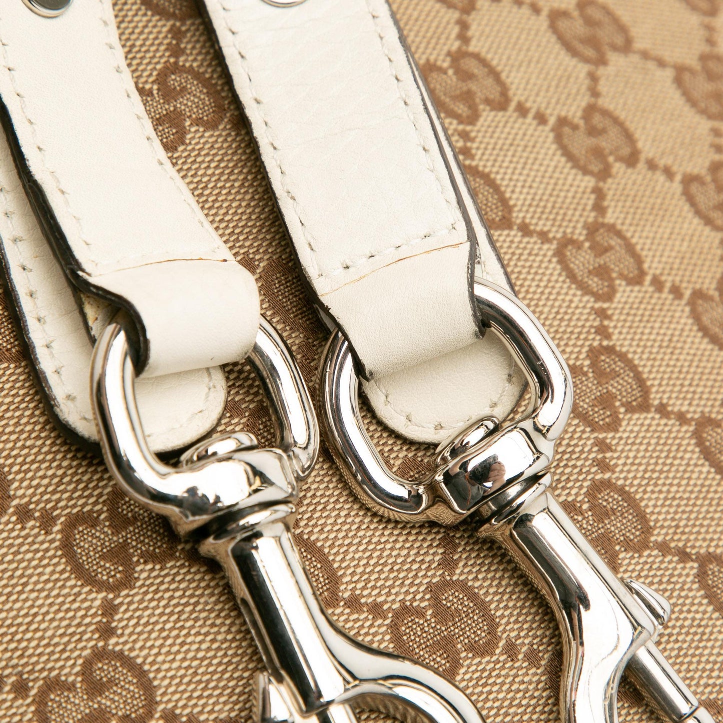 Gucci Large GG Canvas Icon Bit Satchel