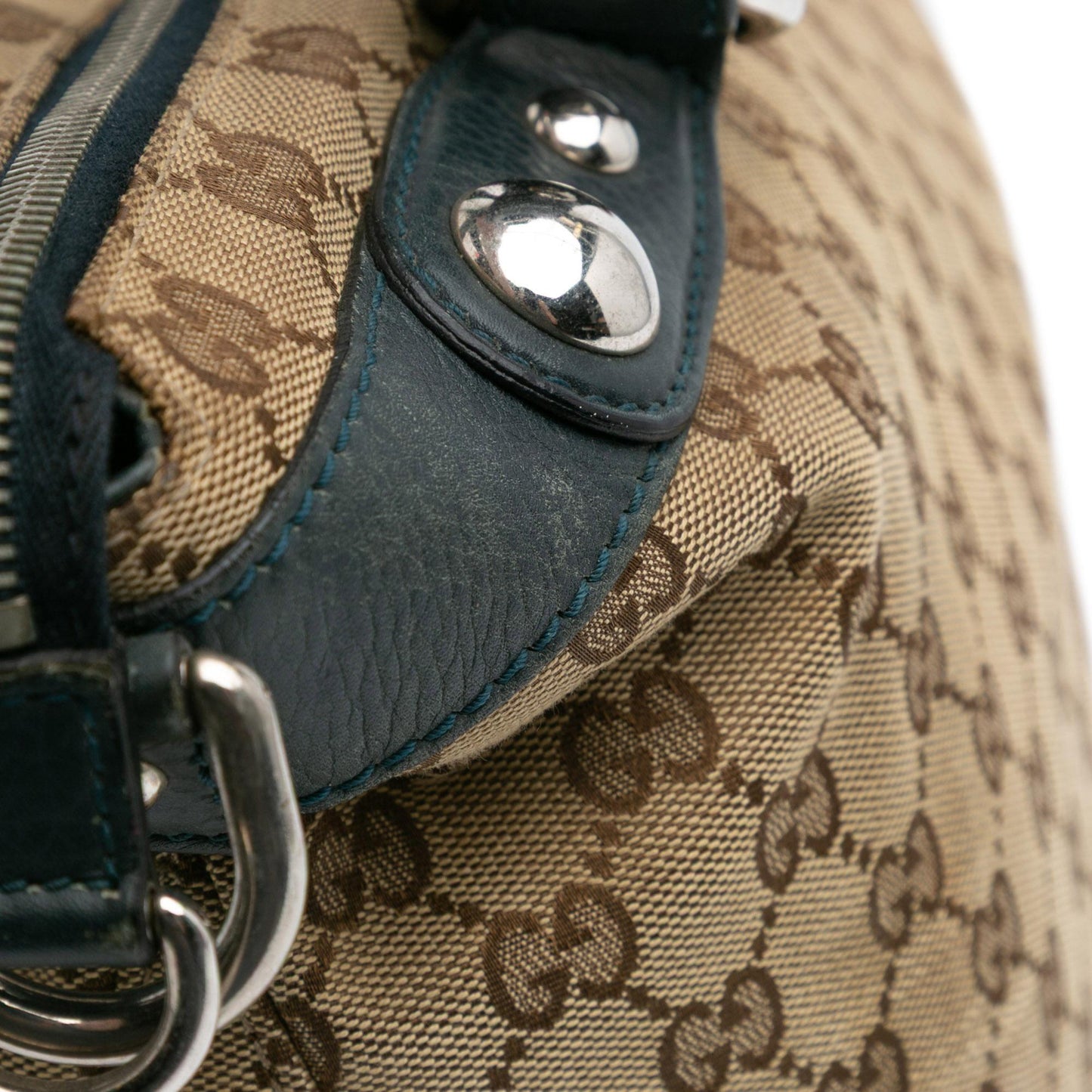 Gucci Large GG Canvas Icon Bit Satchel