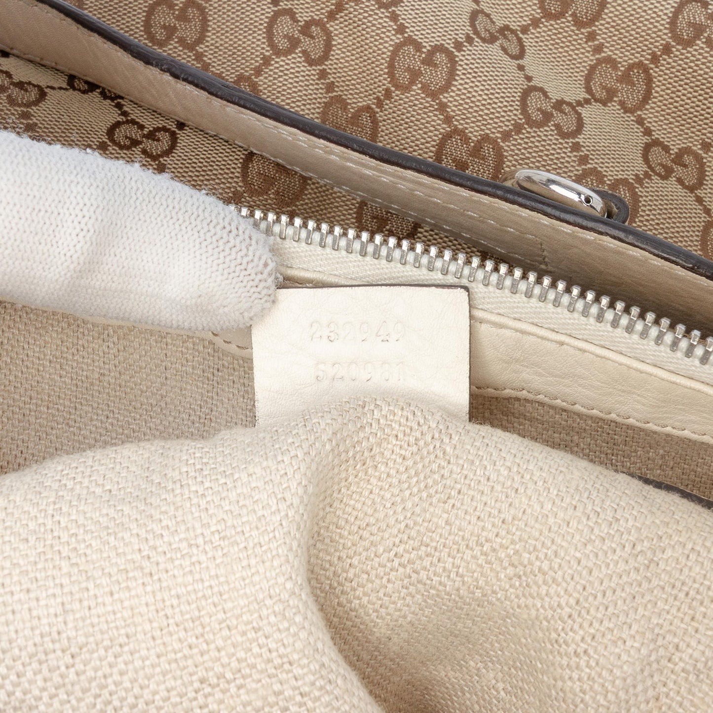 Gucci Large GG Canvas Icon Bit Satchel