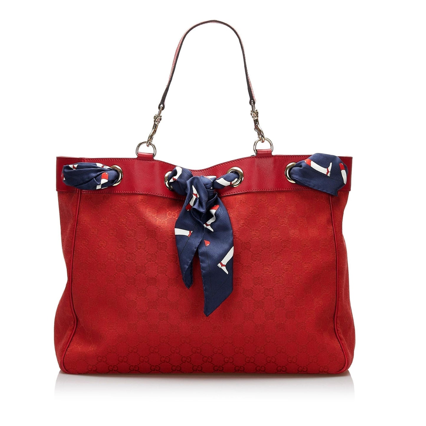 Luxury Gucci Large GG Canvas Positano Tote (SHG-a6TgEC)