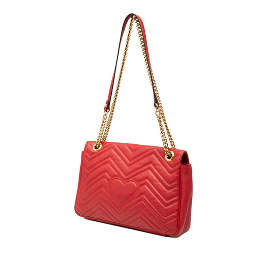 Gucci Large GG Marmont Matelasse Leather Shoulder Bag